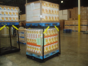 LayerSaver Unit - In a Distribution Warehouse